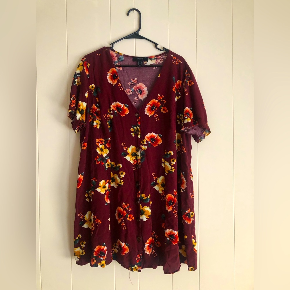 Forever 21+ Mini Shirt Dress